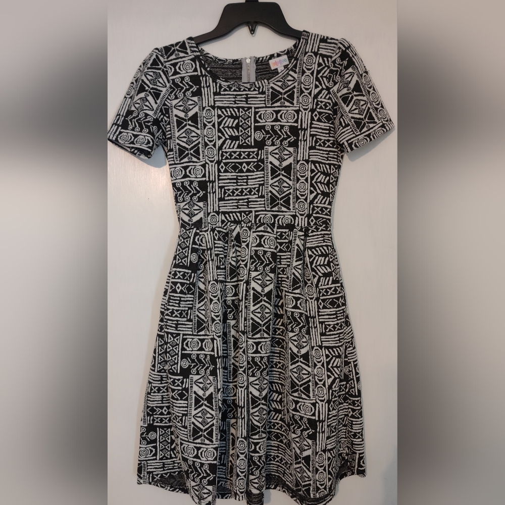 LuLaRoe tribal print dress